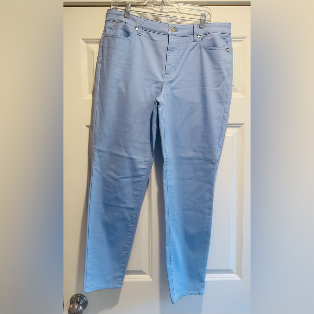 Talbots Flawless Slim Ankle Light Blue Jeans